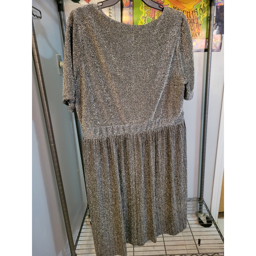 Shimmer sliver dress